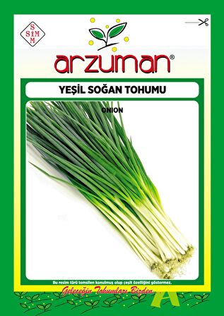 Arzuman Yeşil Soğan Tohumu 10 gr