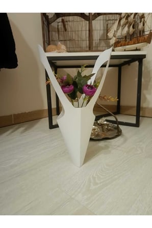 1000 Adet Buket ve Saksı Çiçek taşıma için Beyaz Lüks Çanta