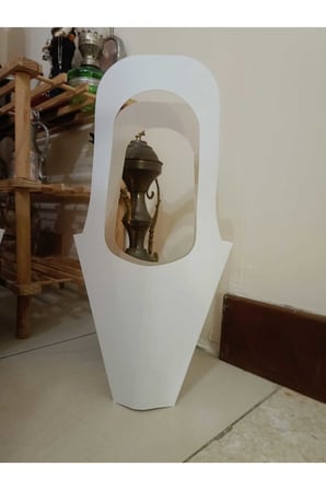 1000 Adet Buket ve Saksı Çiçek taşıma için Beyaz Lüks Çanta