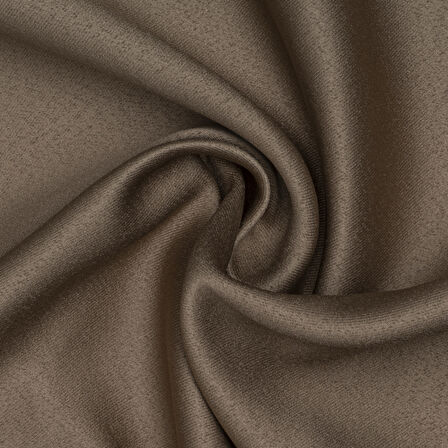 Gauze Fabric Design BLACKOUT KOYU BEJ KARARTMA ÖZELLİKLİ FON PERDE 275 x 270