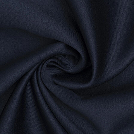 Gauze Fabric Design Blackout İndigo KARARTMA ÖZELLİKLİ FON PERDE 100 x 270