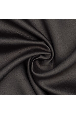 Gauze Fabric Design Blackout Açık Antrasit KARARTMA ÖZELLİKLİ FON PERDE 225 x 270