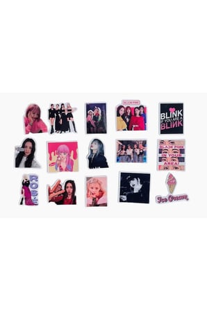 Blackpink Sticker 15 adet