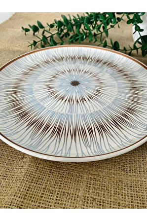 Blue Eyes Model 25 cm büyük servis tabağı