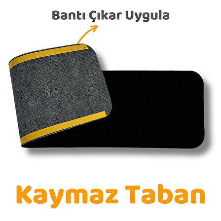 Beylini Merdiven Halısı Basamak Halısı Keçe Kaymaz Taban Kendinden Yapışkanlı Paspas Halıfleks 20X75 1 Adet