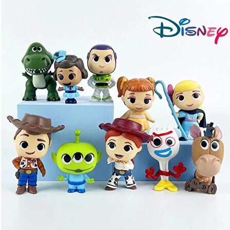 10'lu Toy Story Karakter Oyuncak Seti