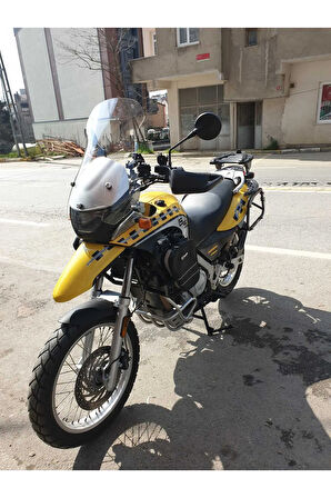 Bmw F650 GS Siperlik Ön Cam ( 3 Delikli ) 1999 2003 Model 58cm Şeffaf Renkli 4mm