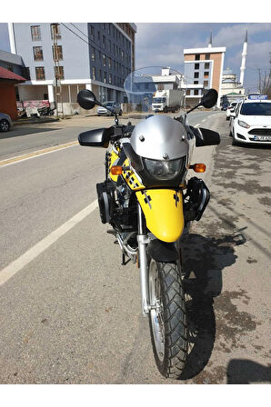 Bmw F650 GS Siperlik Ön Cam ( 3 Delikli ) 1999 2003 Model 58cm Şeffaf Renkli 4mm