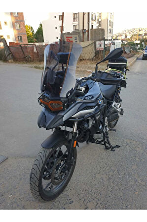 Bmw F750 GS Siperlik Ön Cam 2018-2023 Model 48cm Açıkfüme Renkli 4mm