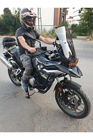 Bmw F750 GS Siperlik Ön Cam 2018-2023 Model 48cm Açıkfüme Renkli 4mm