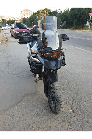 Bmw F750 GS Siperlik Ön Cam 2018-2023 Model 48cm Şeffaf Renkli 4mm