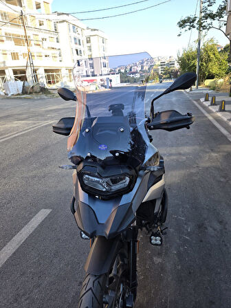 MOTOCAM Bmw F750 GS Siperlik Ön Cam 2018-2023 Model 57cm Füme Renkli 4mm UZUN CAM