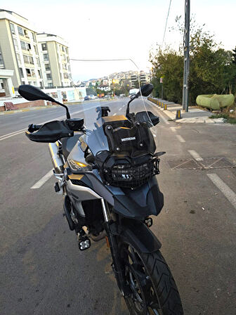 MOTOCAM Bmw F750 GS Siperlik Ön Cam 2018-2023 Model 57cm Şeffaf Renkli 4mm UZUN CAM