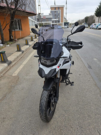 MOTOCAM Bmw F800 GS Siperlik Ön Cam 2023-2025 Model 44cm Açıkfüme Renkli 4mm