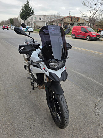 MOTOCAM Bmw F800 GS Siperlik Ön Cam 2023-2025 Model 44cm Siyah Renkli 4mm