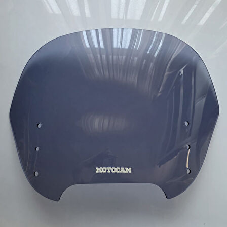 MOTOCAM Bmw R 1100 RT Siperlik Ön Cam 1994-2000 Model 49cm Füme Renkli 4mm