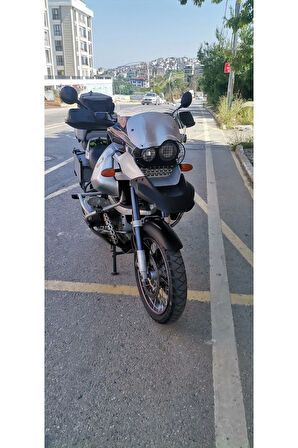 MOTOCAM Bmw R 1150 ADV Siperlik Ön Cam 2002-2006 Model 52cm Şeffaf Renkli 4mm