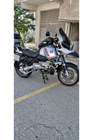 MOTOCAM Bmw R 1150 ADV Siperlik Ön Cam 2002-2006 Model 52cm Siyah Renkli 4mm