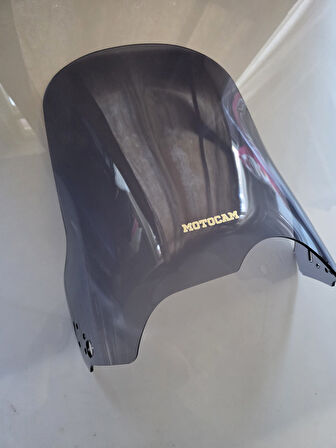 MOTOCAM Bmw R 1150 GS Siperlik Ön Cam 1999-2004 Model 49cm Füme Renkli 4mm