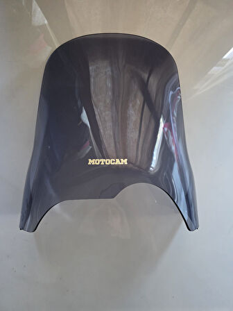 MOTOCAM Bmw R 1150 GS Siperlik Ön Cam 1999-2004 Model 49cm Füme Renkli 4mm