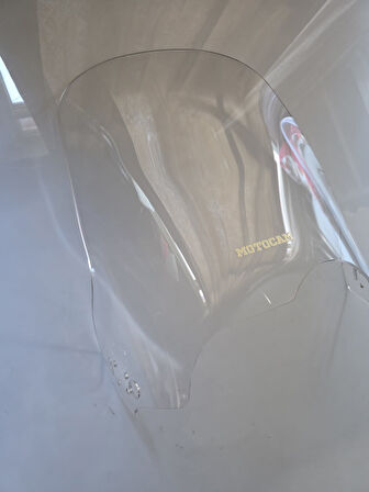 MOTOCAM Bmw R 1150 GS Siperlik Ön Cam 1999-2004 Model 49cm Şeffaf Renkli 4mm