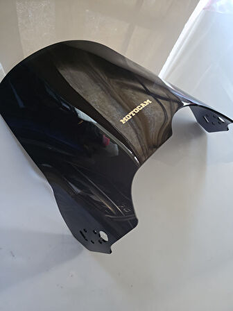 MOTOCAM Bmw R 1150 GS Siperlik Ön Cam 1999-2004 Model 49cm Siyah Renkli 4mm