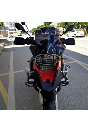Bmw R 1200 GS Siperlik Ön Cam 2004 2012 Model 50cm Siyah Renkli 4mm UZUN CAM
