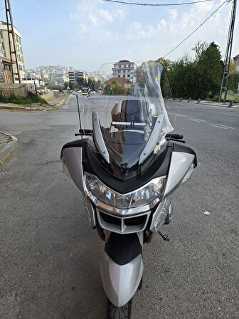 MOTOCAM BMW R 1200 RT Siperlik Ön Cam 2005-2015 Model 70cm Şeffaf Renkli 4mm