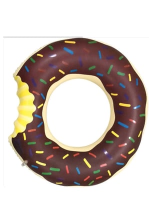 Renkli Donut Simit 85 cm Eğlenceli ve Renkli Tasarım Keyifli Anlar için