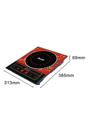Ailipu Modanlı Aılıpu Alp-2400 Watt Tek Gözlü Dokunmatik Elektrikli Indiksiyon Ocak