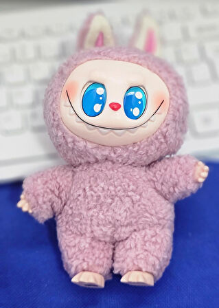 labubu peluş anahtarlık çanta süsü sevimli peluş oyuncak 17 cm