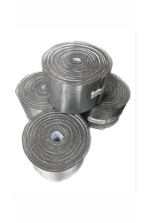 Folyolu Kauçuk Sünger 15cmx10metre 9mm Yapışkanlı Araç Oto Ses Isı Yalıtım Bandı