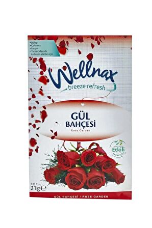 Wellnax Dolap Ve Çekmece Kokusu Gül Bahçesi Kesesi 4 Adet