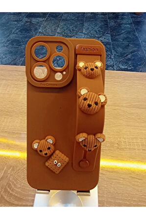 İPhone 14 Pro Max Uyumlu Bobby Kapak El Tutmalı Kamera Korumalı Kılıf