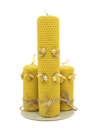  Troya Balmumu Çift Sargı Bal Böceği 3’lü