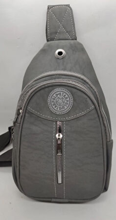 Body Bag Unisex Çapraz Çanta Gri