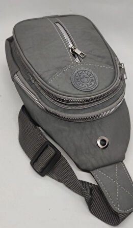 Body Bag Unisex Çapraz Çanta Gri