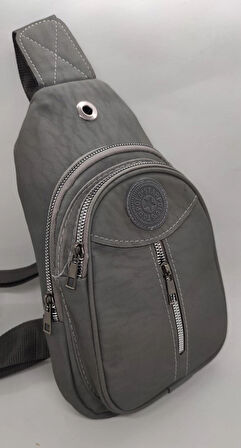 Body Bag Unisex Çapraz Çanta Gri