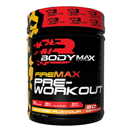 Bodymax Gold Whey Protein 960gr Çilek Firemax Pre-Workout 480gr Kombinasyonu