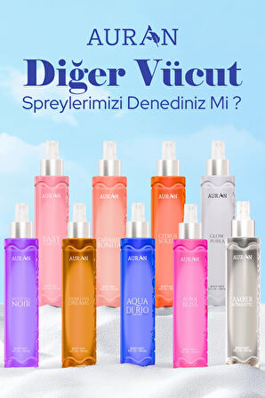 3'lü Çok Sevilen Favori Parfümlü Kadın Vücut Spreyleri Body Mist Spray Seti 3x 150ml