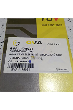 1J1857522B 1999-2002 Seat Ibiza Sağ Ayna Camı AtiParts