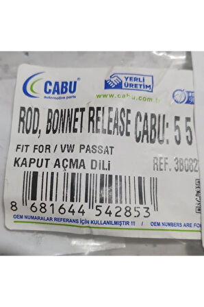 3B0823593C 01C 1997-2000 VW Passat Kaput Açma Mandalı AtiParts