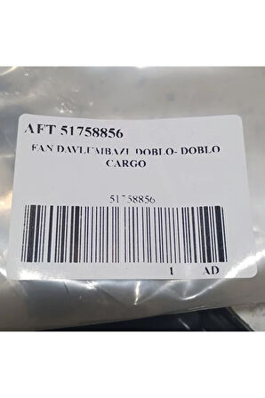 51758856 2005- Fiat Doblo 2 Fan Motor Davlumbazı AtiParts