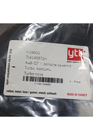 7L6145972H 2010-2015 Audi Q7 Turbo Hortumu AtiParts