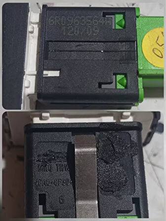 6R0963564A 2010-2012 VW Polo Sağ Ön Koltuk Isıtma Düğmesi AtiParts