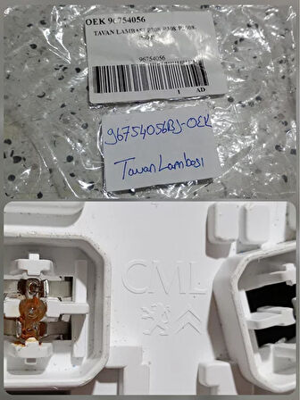 96754056BJ Citroen C3 Tavan Lambası AtiParts