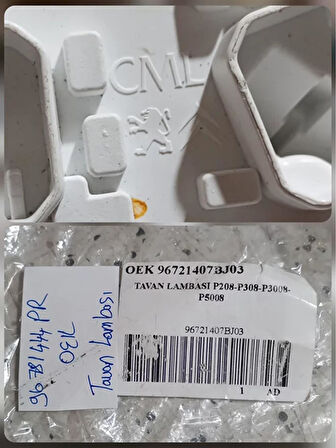 96781444PR Peugeot 308 Tavan Lambası AtiParts