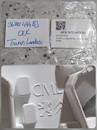 96781444BJ Citroen C4 Cactus Tavan Lambası AtiParts