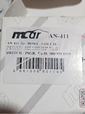 3B0959855B 01C 1997-2000 VW Passat Cam Açma Düğmesi AtiParts