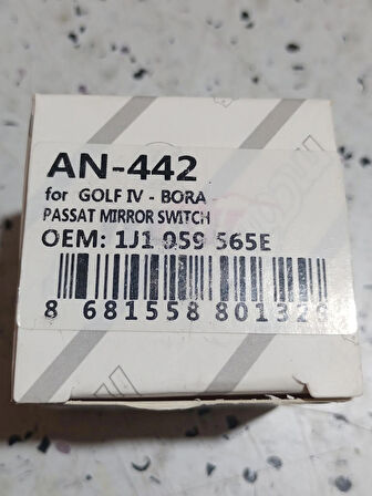 1J1959565E 01C 2003-2005 VW Bora Ayna Ayar Düğmesi AtiParts
